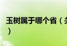 玉树属于哪个省（关于玉树属于哪个省的介绍）