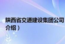 陕西省交通建设集团公司（关于陕西省交通建设集团公司的介绍）