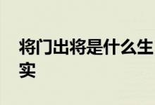 将门出将是什么生肖猜一个动物,词语解释落实