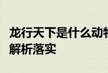 龙行天下是什么动物生肖打一动物经典解资料解析落实