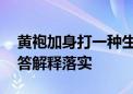 黄袍加身打一种生肖猜一个动物生肖,完美解答解释落实