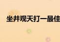 坐井观天打一最佳生肖动物,成语解释落实