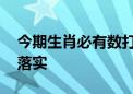 今期生肖必有数打一最佳生肖动物,精选解释落实