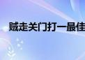 贼走关门打一最佳生肖动物,精选解释落实