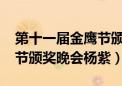 第十一届金鹰节颁奖晚会完整版（2020金鹰节颁奖晚会杨紫）