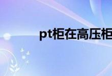 pt柜在高压柜中的作用（pt柜）