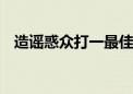 造谣惑众打一最佳生肖动物,精选解释落实