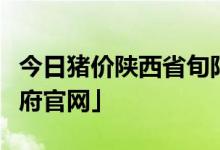 今日猪价陕西省旬阳县「陕西省紫阳县人民政府官网」