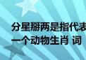 分星掰两是指代表哪个什么生肖,福寿天成打一个动物生肖 词