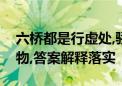 六桥都是行虚处,骄嘶过沽酒楼前打一最佳动物,答案解释落实