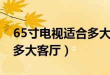 65寸电视适合多大客厅使用（65寸电视适合多大客厅）