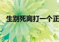 生别死离打一个正确的生肖.最佳资料落实