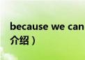 because we can（关于because we can的介绍）