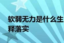 软弱无力是什么生肖猜一个动物.完美揭晓解释落实