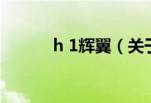 h 1辉翼（关于h 1辉翼的介绍）