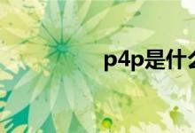 p4p是什么意思（p4p）