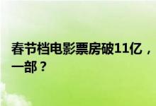 春节档电影票房破11亿，《长津湖》已破五亿，你最期待哪一部？