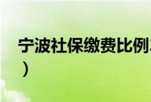 宁波社保缴费比例2022（宁波社保缴费比例）