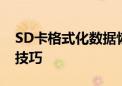 SD卡格式化数据恢复：全面解析恢复方法与技巧