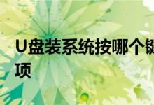 U盘装系统按哪个键进入？详解步骤及注意事项