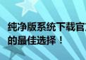 纯净版系统下载官方正版网站，打造极速体验的最佳选择！