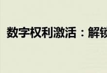 数字权利激活：解锁数字时代的权益新纪元