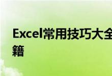 Excel常用技巧大全：提高工作效率的必备秘籍