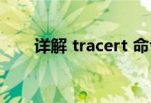 详解 tracert 命令：网络追踪的利器