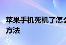 苹果手机死机了怎么办？解决死机问题的有效方法