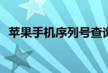 苹果手机序列号查询：如何查看激活时间？